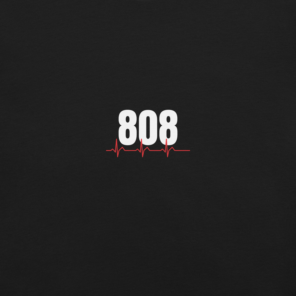 808 Is My Heartbeat print detail