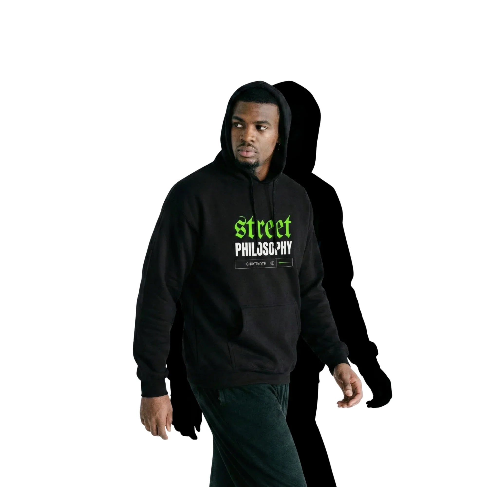 Street Philosophy Hoodie Embroidered