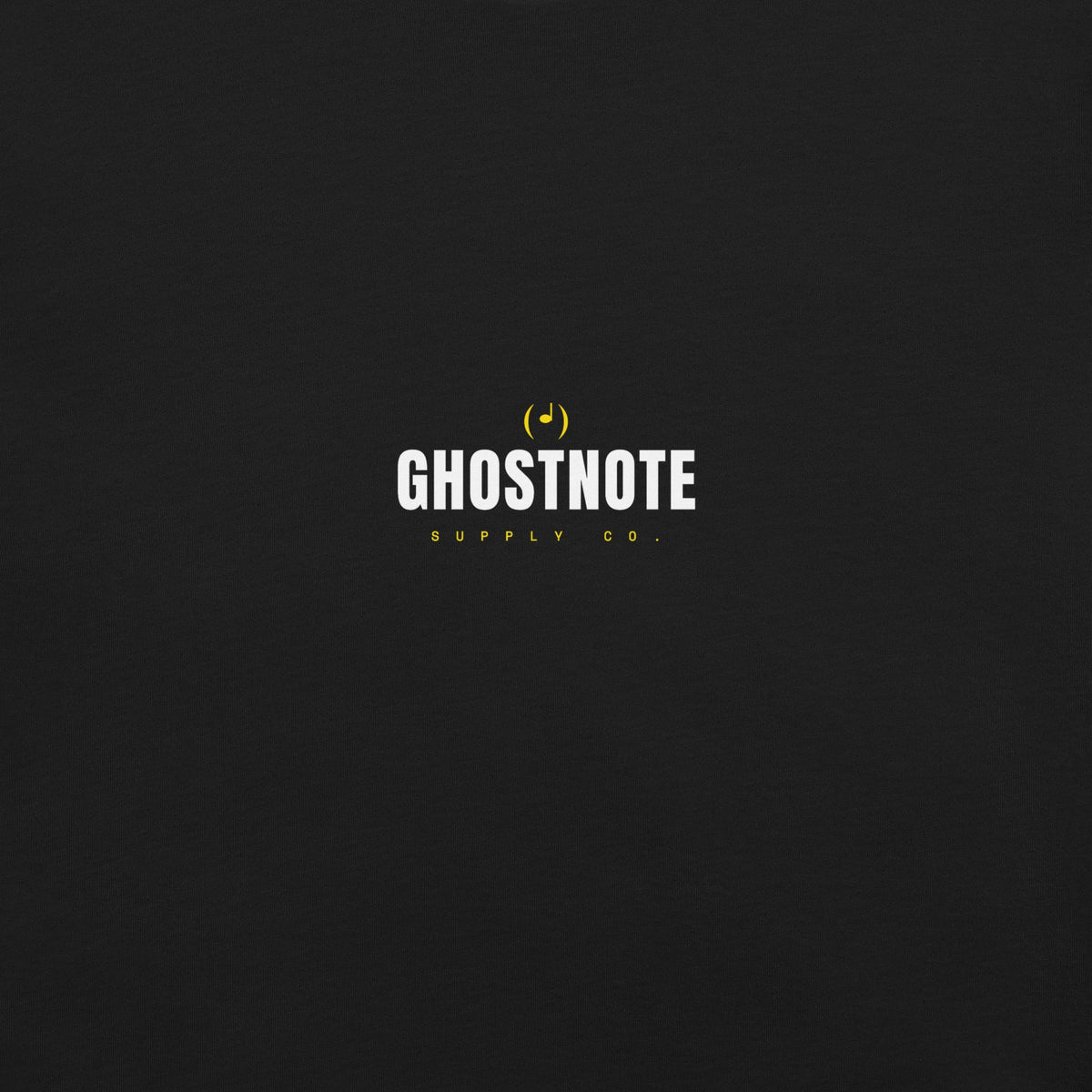 Ghostnote Wordmark print detail