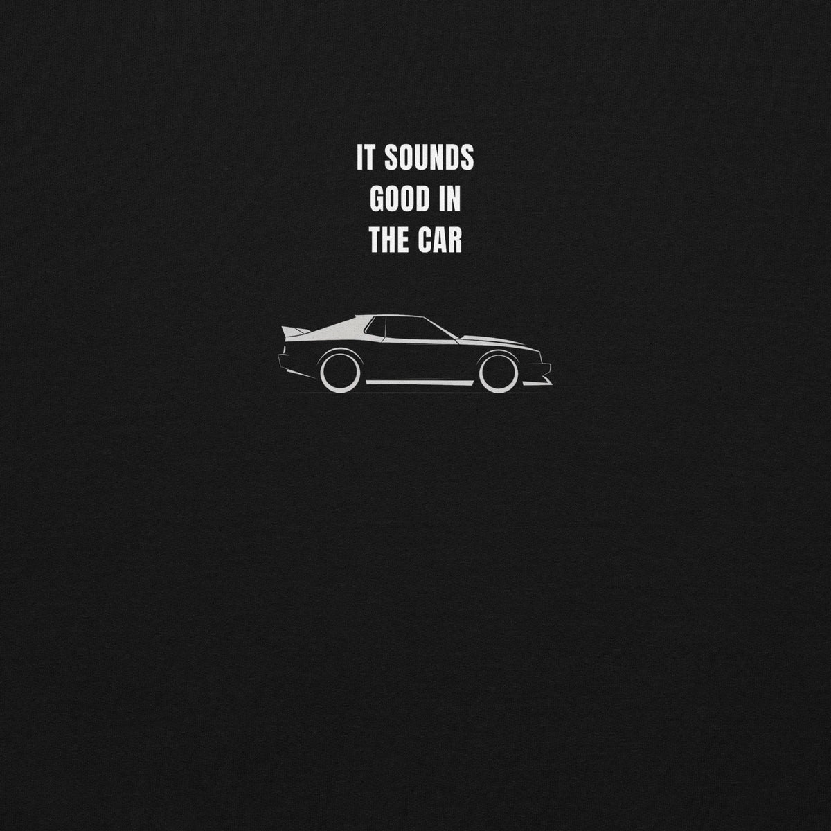 Sounds Good In The Car print detail