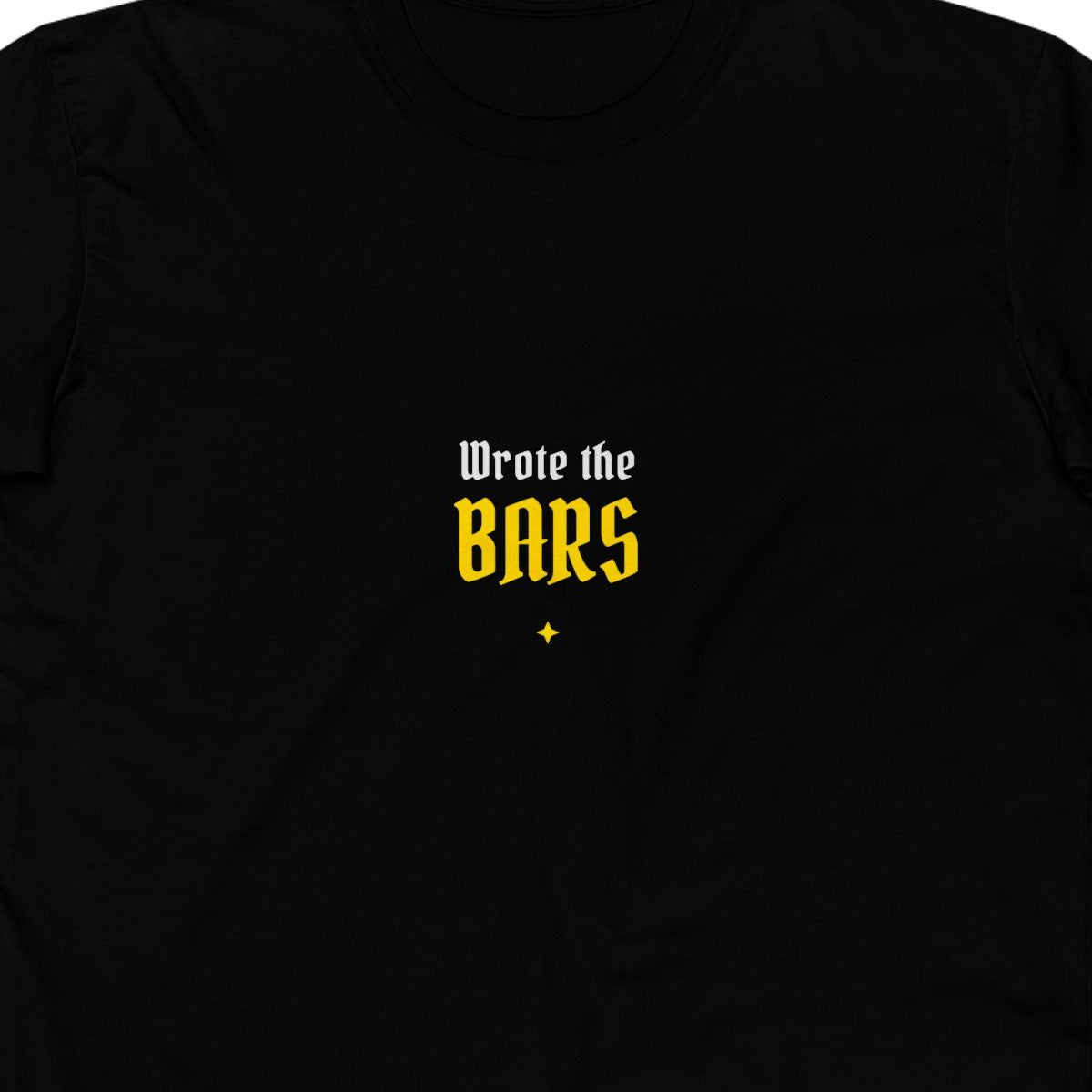 Wrote The Bars print detail