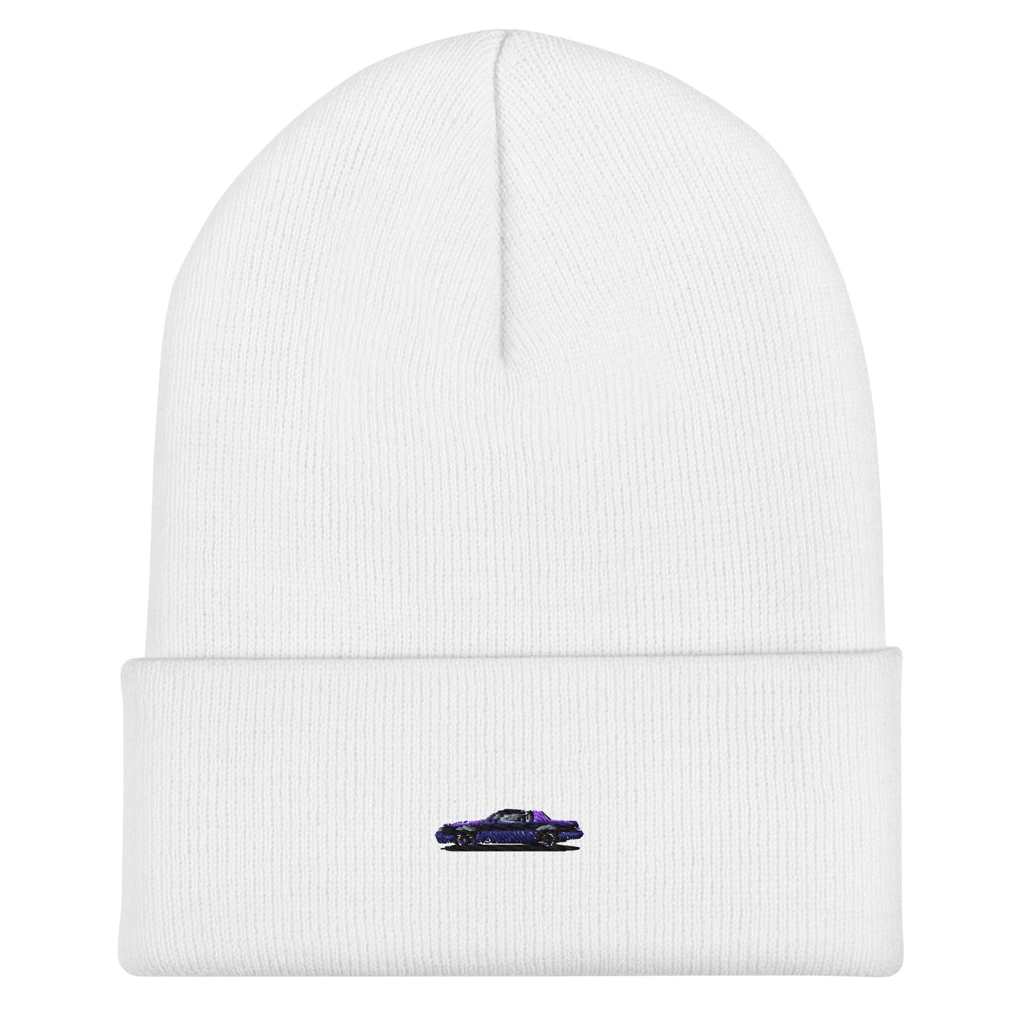 KENDRICK LAMAR'S GNX INSPIRED BEANIE IN WHITE