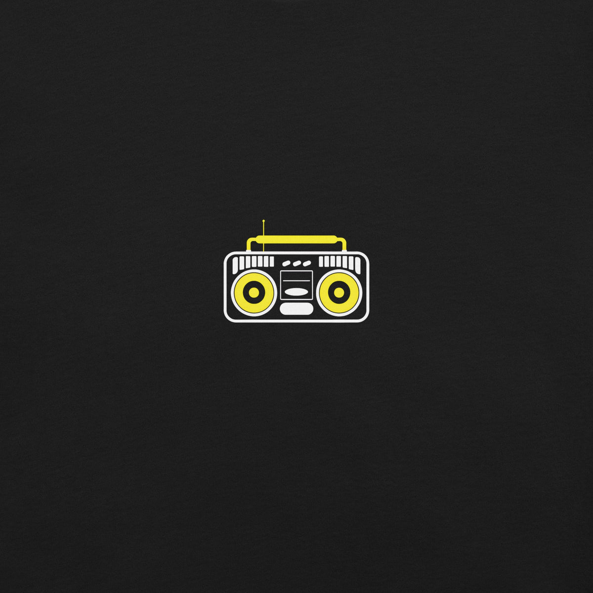 Boombox print detail