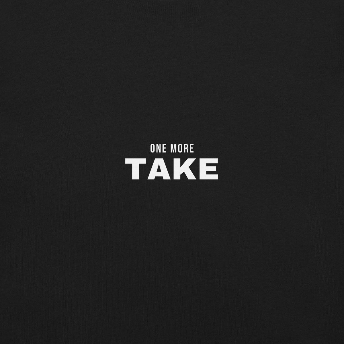 One More Take print detail