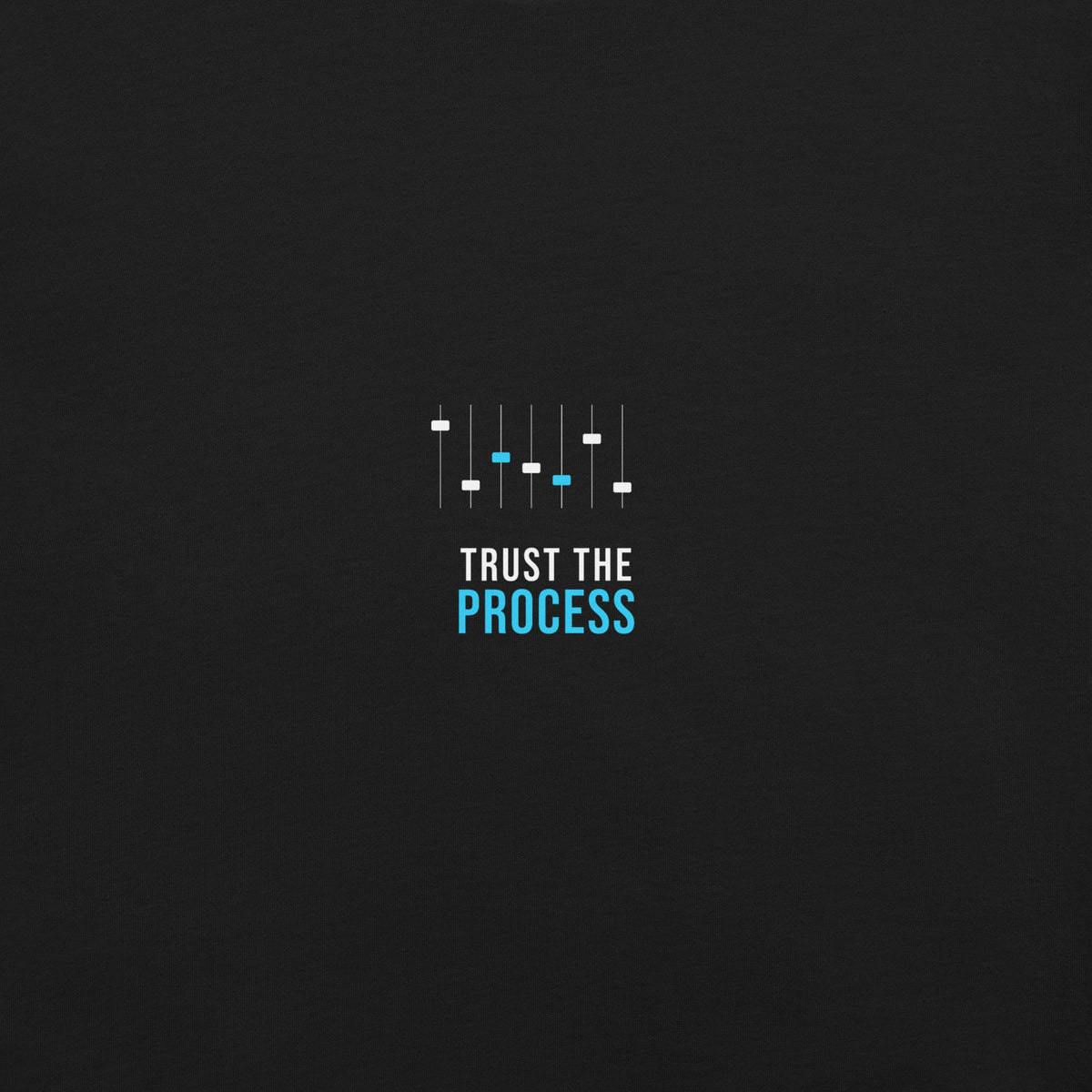 Trust The Process print detail